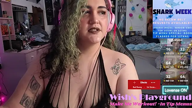 Snapshot of nevermakeawish chatting on November 6, 2025, 6:28 am nevermakeawish online show from November 6, 2025, 6:28 am