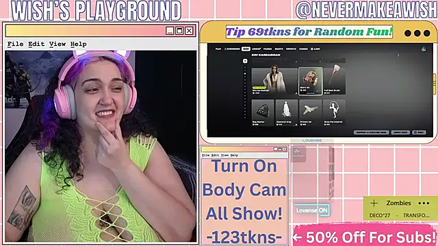 nevermakeawish online show from April 26, 2026, 6:54 am