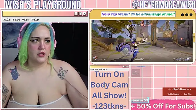 nevermakeawish online show from February 19, 2026, 5:32 pm