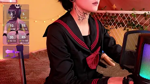 Snapshot of GothXRaven chatting on September 22, 2025, 4:24 pm GothXRaven online show from September 22, 2025, 4:24 pm