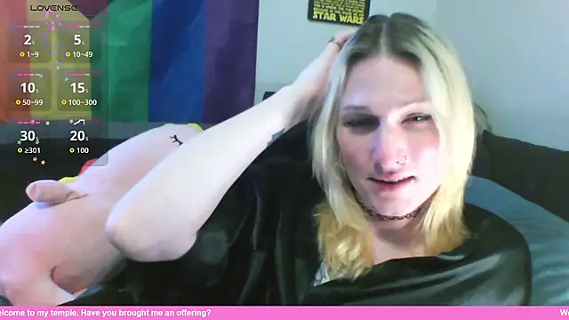 AthenaAphrodisia online show from February 9, 2026, 7:01 pm