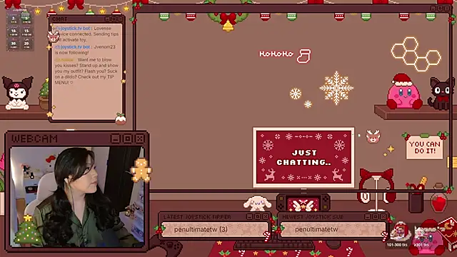 HanaMaria online show from November 14, 2025, 2:32 pm