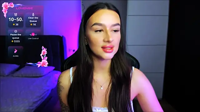 Veronica Larsson online show from November 22, 2025, 8:08 pm