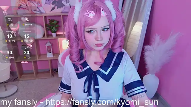 Kyomi Sun online show from May 15, 2026, 1:47 am