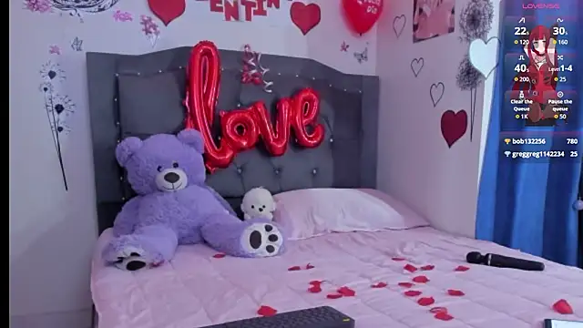 Megan Darcy online show from February 14, 2026, 8:09 pm