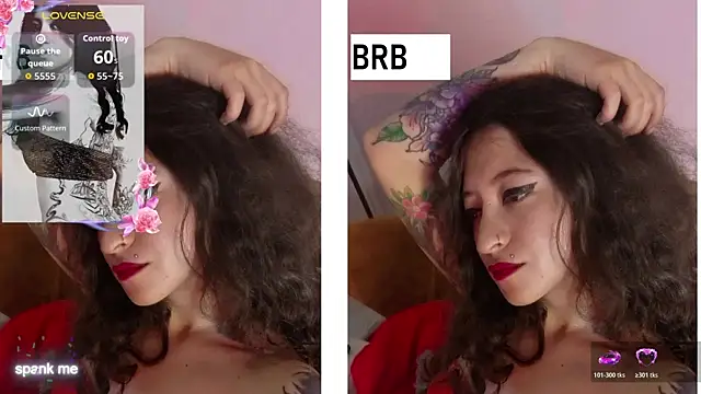 Roshhell1 online show from November 6, 2025, 7:34 am