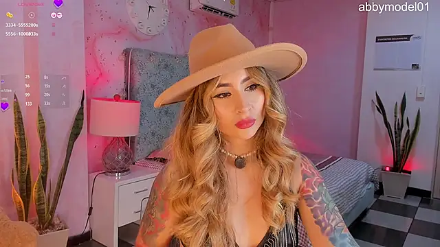 AbbyModel01 online show from February 13, 2026, 11:38 pm