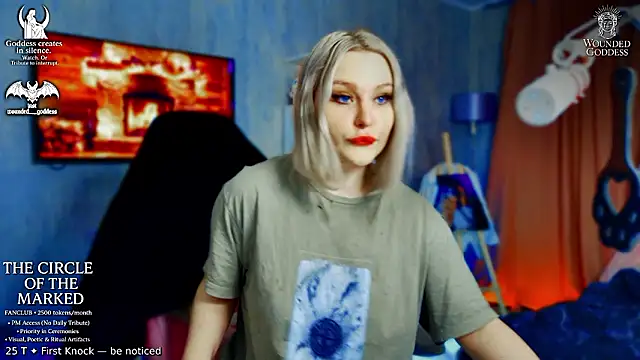 Wounded Goddess  online show from February 8, 2026, 6:22 am