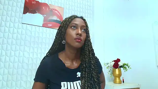 Snapshot of GhanimaBrooks chatting on October 19, 2025, 12:30 pm GhanimaBrooks online show from October 19, 2025, 12:30 pm