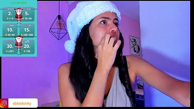 Snapshot of Abbiekinky chatting on December 1, 2025, 6:09 pm Abbiekinky online show from December 1, 2025, 6:09 pm