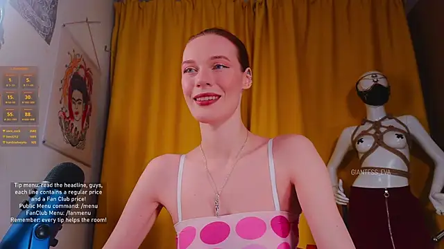 Giantess Eva online show from November 9, 2025, 5:39 pm