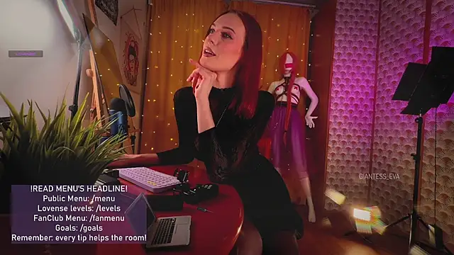 Giantess Eva online show from April 4, 2026, 5:52 pm