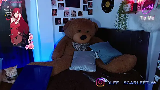 Snapshot of scarleettwolff chatting on October 23, 2025, 9:13 pm scarleettwolff online show from October 23, 2025, 9:13 pm