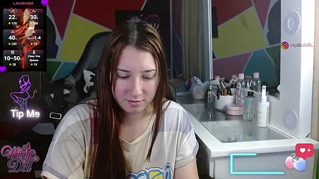 Mysticdoll69  online show from November 9, 2025, 4:55 pm