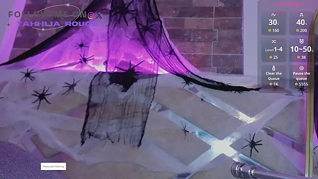 tahhlia rouge online show from October 25, 2025, 3:56 pm