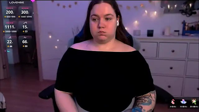 Snapshot of SummerTina chatting on January 19, 2025, 7:36 am SummerTina online show from January 19, 2025, 7:36 am