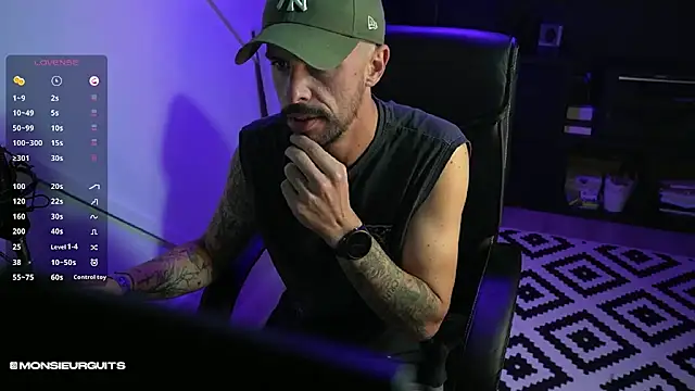monsieurguitsxxx online show from November 6, 2025, 7:07 pm