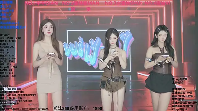 Wily-07 online show from December 3, 2025, 11:25 pm