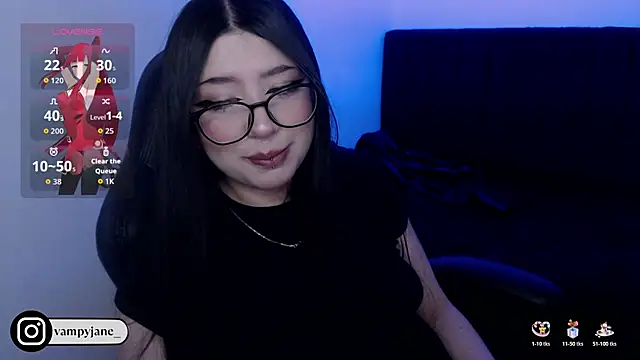 VamppyJane online show from October 24, 2025, 4:55 am