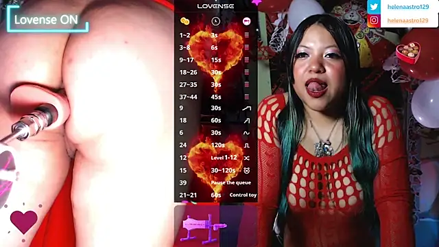 Helena Astro online show from February 12, 2026, 6:57 am