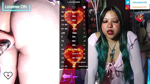 Helena Astro online show from February 10, 2026, 6:56 am