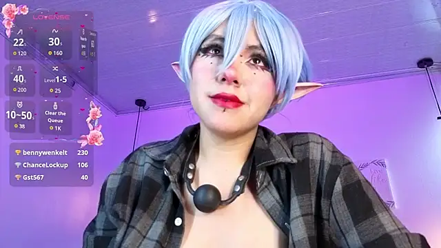 NinaSakura Eup online show from April 18, 2026, 7:07 pm