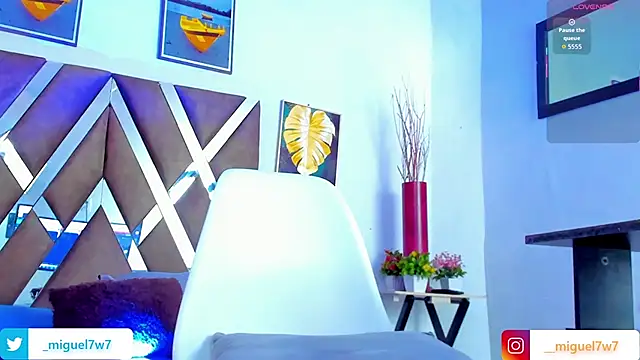   Miguel7w7 online show from December 5, 2025, 3:21 pm