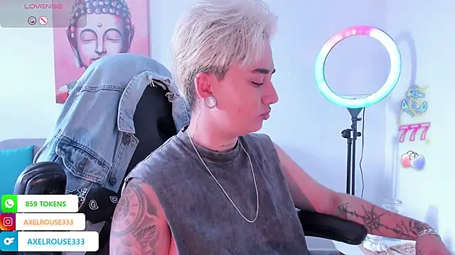 AxelRouse3 online show from April 13, 2026, 5:06 pm