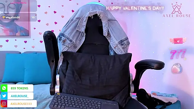 AxelRouse3 online show from February 15, 2026, 7:13 pm