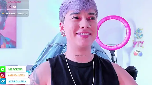 AxelRouse3 online show from April 18, 2026, 7:18 pm