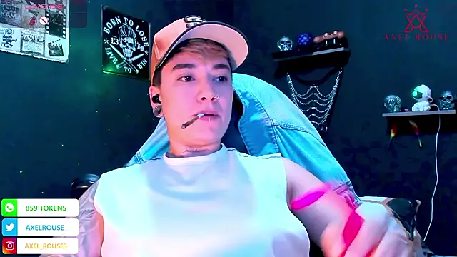 AxelRouse3 online show from January 16, 2026, 7:40 pm