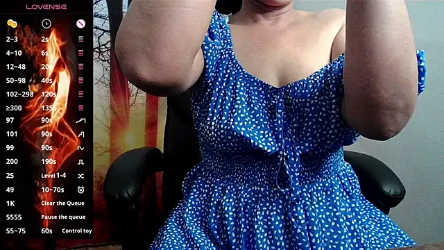 Whisperingfire online show from June 3, 2026, 8:24 pm