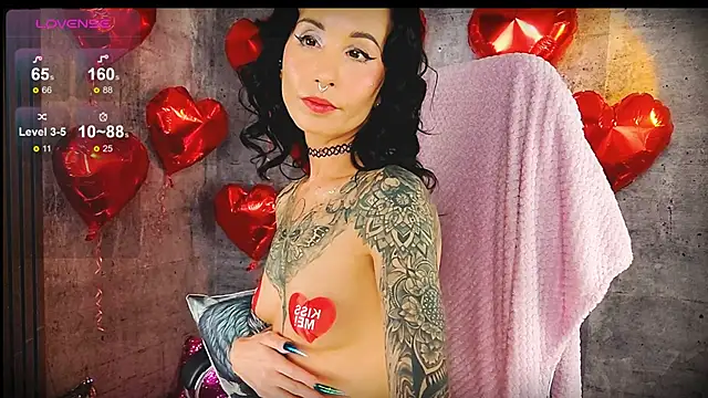 GoddessVespera online show from February 14, 2026, 10:10 pm