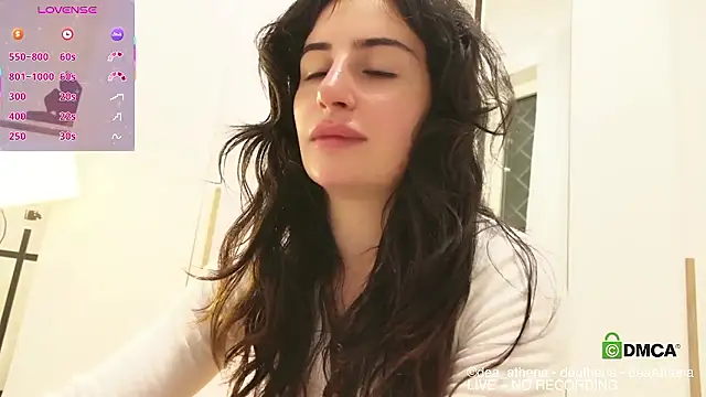 DeaAthena online show from January 12, 2026, 11:09 pm