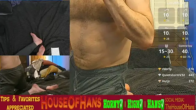 HouseOfHans online show from February 28, 2026, 10:09 pm