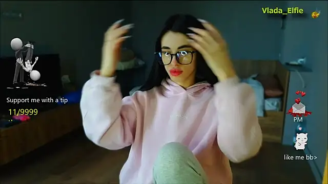 Vlada Elfie online show from April 19, 2026, 8:04 am