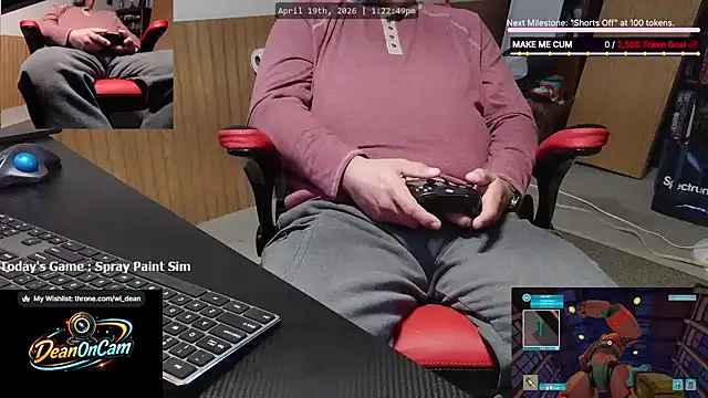 DeanonCam online show from April 19, 2026, 6:10 pm