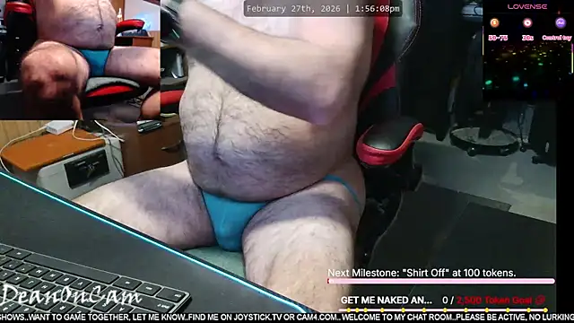 DeanonCam online show from February 27, 2026, 7:57 pm