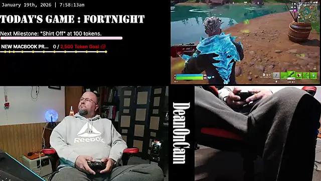 DeanonCam online show from January 19, 2026, 1:59 pm