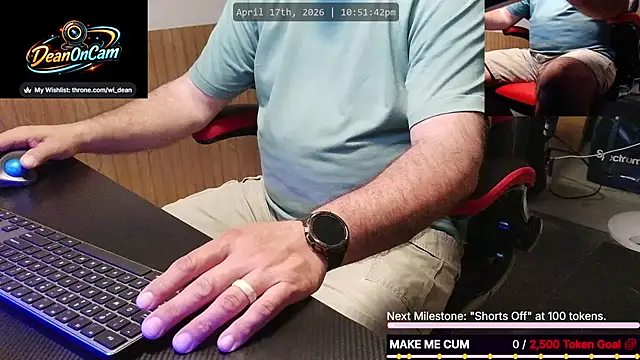 DeanonCam online show from April 18, 2026, 3:53 am