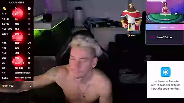 Rayzel White online show from May 17, 2026, 1:05 am