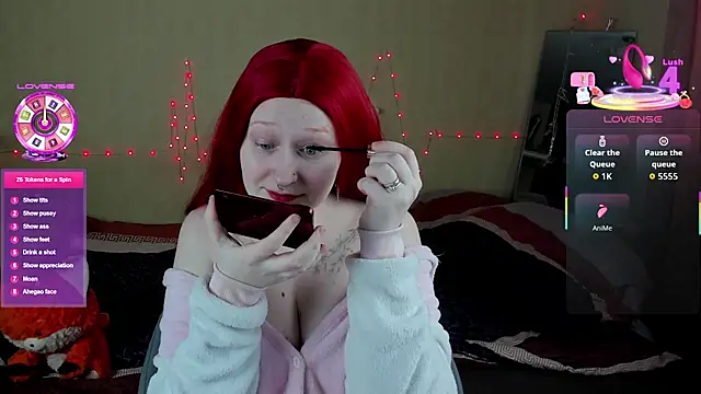 zoelizzzy online show from March 8, 2026, 8:39 am