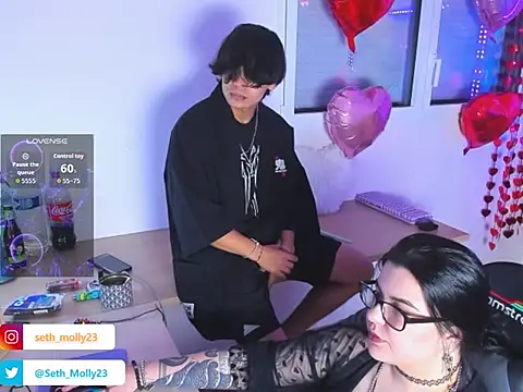 Snapshot of Seth_Molly chatting on February 16, 2026, 12:31 am Seth Molly online show from February 16, 2026, 12:31 am