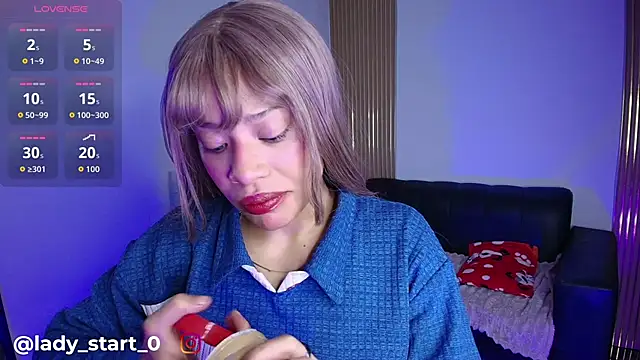 leydi start  online show from April 19, 2026, 3:24 pm