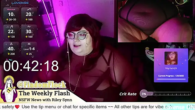 RileySynn online show from June 13, 2026, 5:16 am