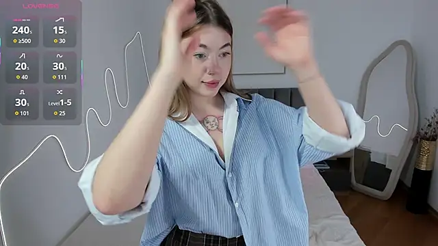 DreamLiza online show from February 23, 2026, 4:25 am