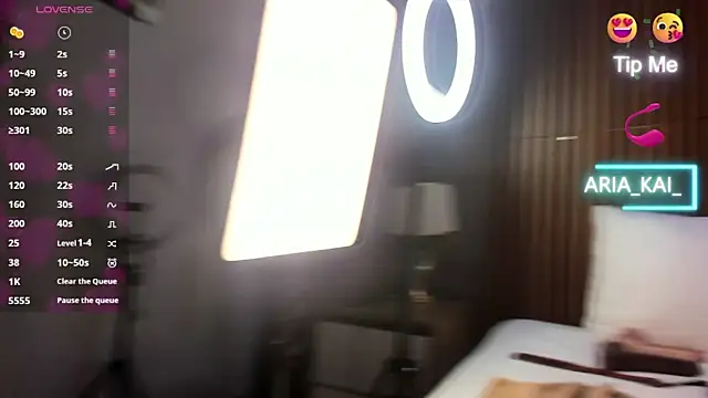 aria kai  online show from July 23, 2026, 11:51 am