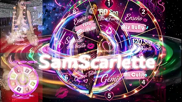 SamScarlette online show from May 20, 2026, 7:22 pm