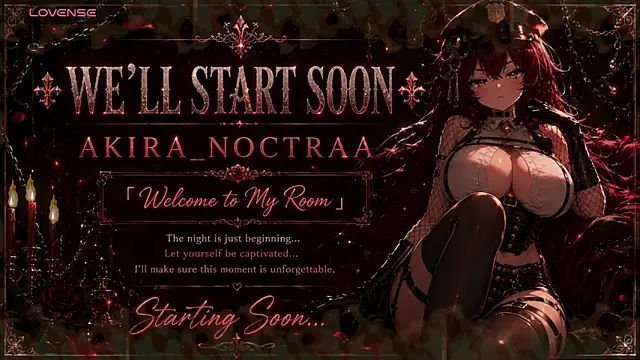 Akira Noctra online show from June 3, 2026, 11:33 am