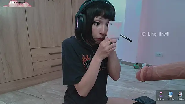Snapshot of ling_meow chatting on May 15, 2026, 2:15 pm ling meow online show from May 15, 2026, 2:15 pm